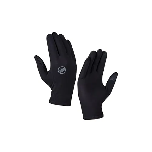 Mammut Stretch Glove black (0001) 12 - Funktionale Handschuhe für Skitourengeher, elastisch und touch-kompatibel für optimale Bewegungsfreiheit und Wärme. Ideal für Outdoor-Aktivitäten bei kühleren Temperaturen.