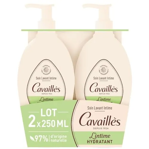 Rogé Cavaillès Feuchtigkeitsspendende Intimpflege, 2 x 250 ml
