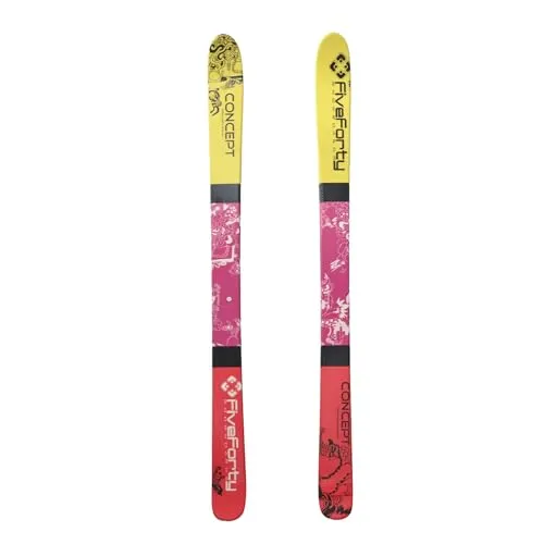 FiveForty Ski Concept Freestyle Sondermodell 143cm Multicolor