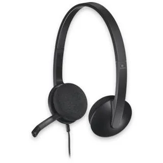 Logitech H340 On Ear Headset - Kabelgebunden mit Rauschunterdrückung - Headset & Mikrofon mit Plug&Play-USB für sofortigen Einsatz und kristallklarem Klang für intensive Internetgespräche und Musikgenuss.