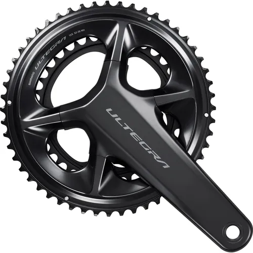 Shimano Ultegra Kurbelgarnitur FC-R8100 Hollowtech II 170 mm 36-52 - Fahrradkurbeln mit innovativer Hollowtech II Technologie für optimale Kraftübertragung und geringes Gewicht – ideal für ambitionierte Radfahrer.