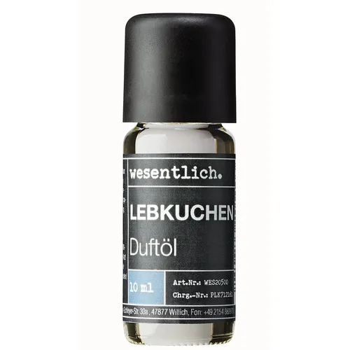 Duftöl Lebkuchen - feiner Premium Raumduft von wesentlich. 10ml