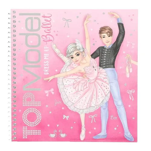 TOPModel Dress Me Up Stickerbuch BALLET