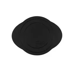 Sallys Induktionsmatte schwarz - 26,5 cm - Die Sallys Induktionsmatte aus 100 % Platinum-Silikon bietet Hitzebeständigkeit bis 230 °C und ist spülmaschinengeeignet. Ideal für den täglichen Einsatz in der Küche.