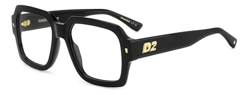 Produktbild DSQUARED2 D2 0148 807 BLACK 54/19/145 Herren Brillen