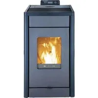 SCHENGER Pelletofen HP07 Schwarz 8,0 kW A++