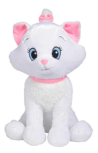 Simba 6315876185 - Disney Plüsch Marie 45 cm - Film & Fernsehen - Kuschelweiches Plüschtier von Disney, ideal für kleine Fans und perfekt zum Spielen und Kuscheln.