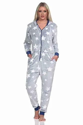 Produktbild Normann Damen Schlafanzug Jumpsuit Overall