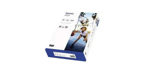 INAPA TECNO Kopierpapier Star DIN A4 80g/m² chlorfrei gebleicht weiß 500 Bl./...