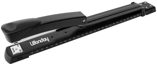Wonday Langarm-Heftgerät, Heftleistung: 15 Blatt, schwarz