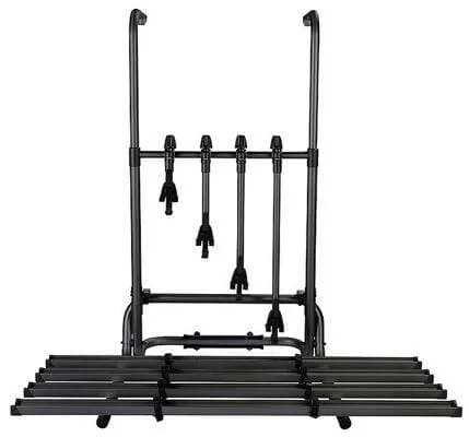 Quipon Heck-Fahrradträger für 4 Fahrräder, schwarz
