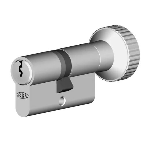 BKS Profilzylinder PZ88 40/50K - Schließzylinder mit Knauf und 3 Schlüsseln - Türschlösser & Schließzylinder, hochwertiger Messingzylinder mit Not- und Gefahrenfunktion, ideal für Hauseingangstüren und Innenräume.
