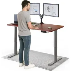 DESKSPACE Pro Elektrisch höhenverstellbarer Schreibtisch 140x70 cm - Ergonomischer Schreibtisch mit elektrisch verstellbarer Höhe (71–121 cm) für individuelles Arbeiten. Kompaktes Design mit Memory-Funktion und leiser Bedienung sorgt für Komfort und Flexibilität im Home Office.