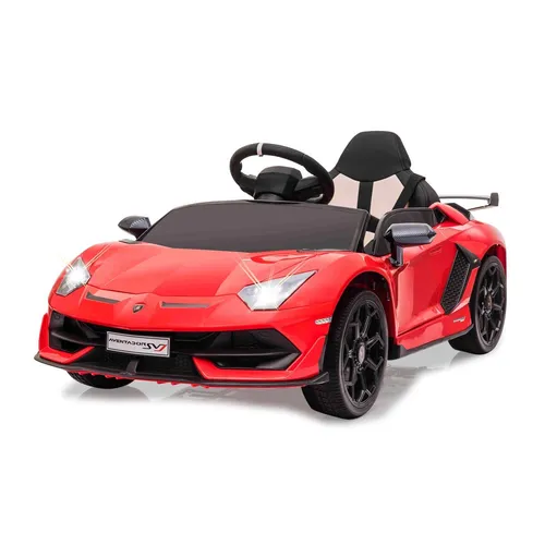 JAMARA Ride-on Lamborghini Aventador SVJ rot 12V