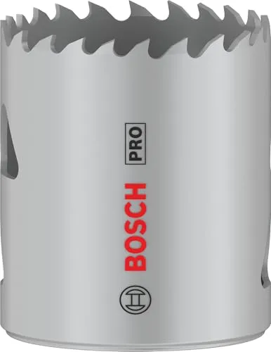 Bosch 1x PRO Multi Material Lochsäge (für Weichholz, Trockenbauwand, Ø 43 mm, Professional Zubehör Bohrmaschine/Schrauber)