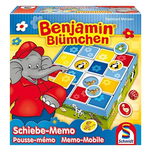 Schmidt Spiele Benjamin Blümchen, Schiebe-Memo