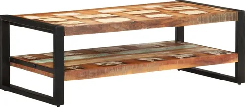 Maison Exclusive Couchtisch 120x60x40 cm aus Altholz