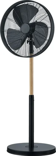 TRIO R034-32 Standventilator Viking - verstellbar und modern - Ventilatoren mit modernem Design aus hochwertigem Metall, drei Geschwindigkeitsmodi und Oszillation für optimale Luftverteilung in jedem Raum.