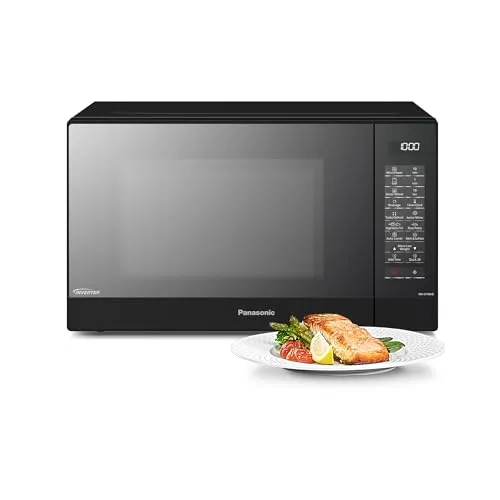 Panasonic NN-GT46KBSUG Mikrowelle mit Grill 31L 1000W Schwarz