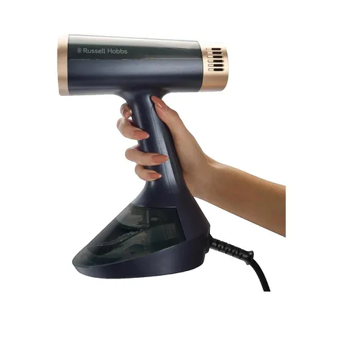 Russell Hobbs 28550-56 Steam Genie VacuSteam - Dampfglätter für perfekte Kleidung, 1500 W Leistung, schneller Einsatz dank vertikalem Dämpfen und abnehmbarem Wassertank - ideal für jede Gelegenheit.