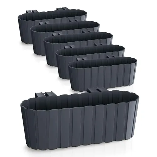 Produktbild Spetebo Balkon Blumenkasten 6er Set
