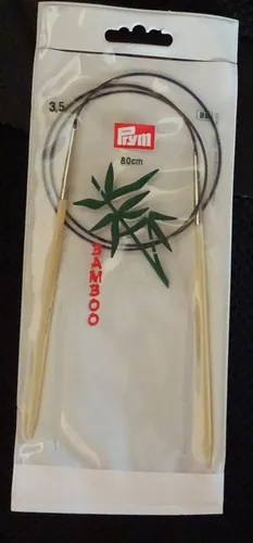 Rundstricknadel Bambus Stärke 3,5 Länge 80 cm PRYM 221505