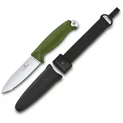 VICTORINOX Taschenmesser Venture - 5 Funktionen, Swiss Made, Olivgrün - Taschenmesser mit 5 Funktionen: 10,5 cm Klinge, Sechskantloch und mehr. Ideal für Outdoor-Aktivitäten, Camping und Survival. Hergestellt in der Schweiz - höchste Qualität und Funktionalität.