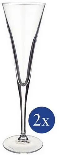 Villeroy & Boch Sektspitze Set 2tlg. Purismo Special - Elegante Sektgläser (12 cl) im 2er Set, ideal für festliche Anlässe und stilvolle Tischdekoration.