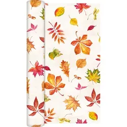 Home Fashion, TL Scattered Foliage, Tischläufer, 490 cm x 40 cm, aufgerollt, 1 Stück pro Pack