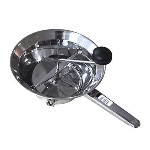 Fackelmann Edelstahl-Gemüsemühle 24 cm