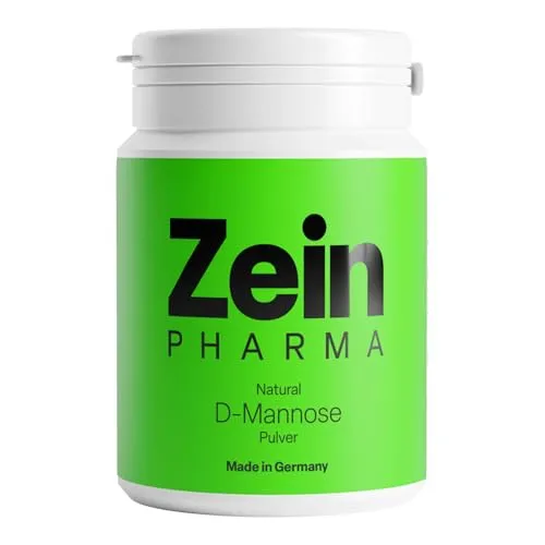 Natural D-Mannose Powder 100 G - Nahrungsergänzungsmittel mit 100% veganem D-Mannose aus Birke, ideal für Diabetiker und Pollenallergiker, gluten- und laktosefrei.