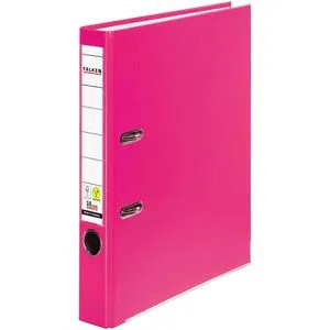 Falken Ordner 11286820, PP, A4, 5cm, Kunststoffordner, pink