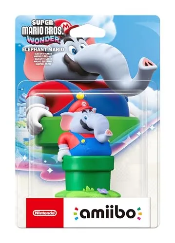 Amiibo Elefant Mario - Super Mario Bros. Wonders Merchandise - Entdecken Sie das neue Amiibo Elefant Mario! Ideal für Fans der Super Mario Bros. Reihe. Hochwertige Verarbeitung und perfekt für Sammler. Bringen Sie Ihre Spiele auf das nächste Level!