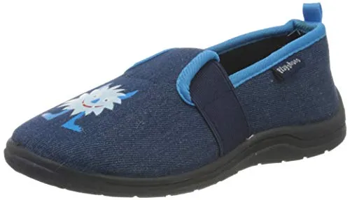 Playshoes Hausschuhe Unisex Kinder Hausschuh, Monster, 20/21 EU