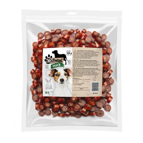 Mr. Pretzel Mini Trainingssnack Für Hunde Sushi Aus Kaninchen 500g