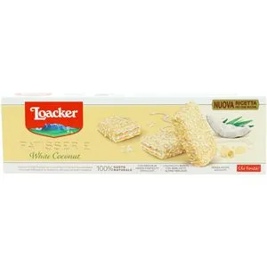 Produktbild Loacker Waffeln Patisserie White Coconut, 100g