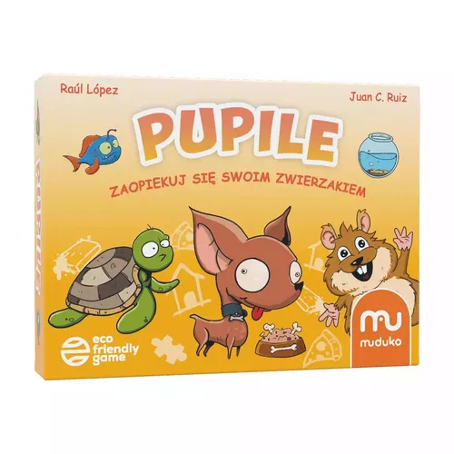Pupile. Zaopiekuj się swoim zwierzakiem Muduko 5904262957438