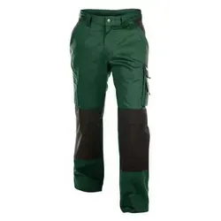 Zweifarbige Arbeitshose DASSY® Boston Gr. 50 - Arbeits- & Schutzkleidung mit verstärkten Cordura®-Kniepolstertaschen, ideal für Handwerker, die Komfort und Funktionalität schätzen.