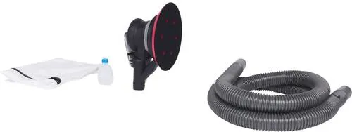 KS Tools Grobschliff-Druckluft-Exzenterschleifer mit Staubabsaugung - Druckluft-Schleifer mit effektiver Staubabsaugung für sauberes Arbeiten und hohe Oberflächenqualität.