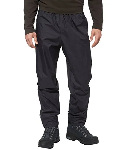 PRO-X elements Herren Regenhose TRAMP-L - Ultraleichte und atmungsaktive Regenhose für Fahrrad und Outdoor, mit verschweißten Nähten, Gummibund und reflektierenden Details. Ideal für Minimalisten, die Wert auf Wetterschutz und Komfort legen.