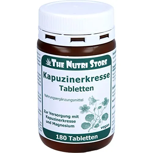 Kapuzinerkresse Vegane Tabletten 180 Stk.