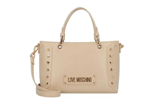 Love Moschino Timeless Shopper Tasche 25 cm beige TAS033565 - Entdecken Sie die Love Moschino 'Timeless' Shopper Tasche - stilvoll und funktional. Aus strapazierfähigem Material gefertigt, bietet sie sicheren Stauraum mit Reißverschluss und verstellbarem Riemen. Perfekt für jeden Anlass!