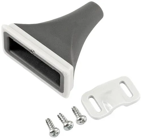 Hammond Electronics 1552CPGKITGY Kabeldurchführung TPE (Geruchneutrales Spezialgummigemisch) Grau (L x B x H) 36 x 36 x 18mm 1St.