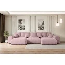 Altdecor Wohnlandschaft Rosa, 6-Sitzer von ALTDECOR
