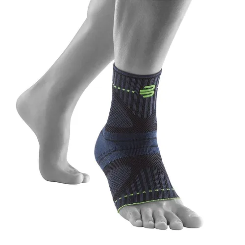 Bauerfeind Ankle Support Dynamic Fußbandage - Volleyball-Knöchelschoner zur Stabilisierung des Sprunggelenks, ideal für Sportarten wie Joggen und Fitness. Mit 3D AIRKNIT Technologie für optimalen Tragekomfort und Bewegungsfreiheit.