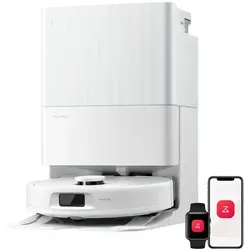 Roborock Qrevo S Pro Staubsauger Roboter mit Wischfunktion – 18.500Pa Saugkraft