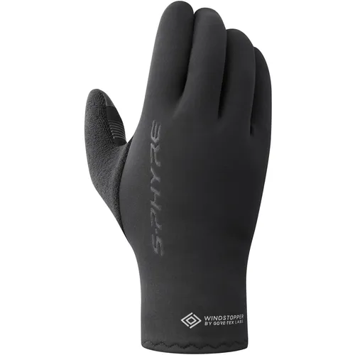 Shimano S-phyre Thermal Gloves XXL - Optimaler Wind- und Kälteschutz - Radhandschuhe für Herren & Unisex, mit innovativer Gore-Tex WINDSTOPPER Technologie für besten Schutz und Komfort bei kaltem Wetter. Touchscreen-kompatibel und reflektierende Elemente für mehr Sicherheit.