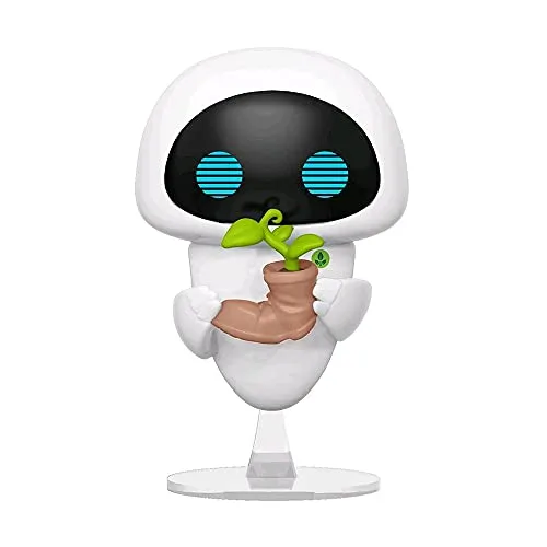 Wall-E - Eve Earth Day Pop! Vinyl-Figur - Chibi Figuren: 9,5 cm große Pop! Vinyl-Figur aus der Disney Serie #552, ideal für Sammler und Fans von Wall-E.