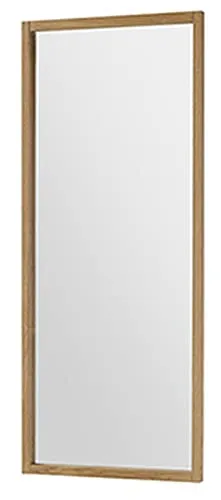 Spiegel 50 x 120 cm Mörlen - Hochwertiger Spiegel in Holzfarbe mit massivem Eichenrahmen, ideal zur Mörlen Garderobe. Maße: 50x120 cm, flexibel aufhängbar. Perfekt für jeden Eingangsbereich.