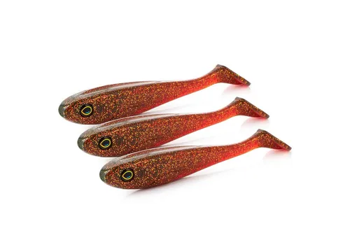 Zite Kunstköder Gummifisch Inzite Flanker Hecht-Shad Spinnfischen 18,5 cm 3er Set